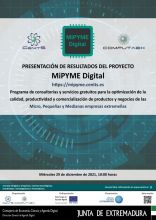 Presentación de resultados del proyecto MiPYME Digital