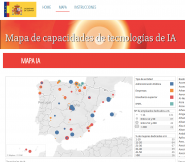 CénitS y COMPUTAEX en el mapa de capacidades de tecnologías de Inteligencia Artificial de España