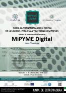 Jornada de presentación del proyecto MiPYME Digital, destinado a la digitalización del tejido empresarial extremeño